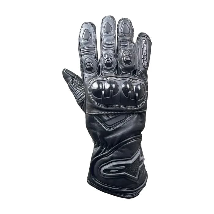 دستکش چرمی زمستانی آلپین استار مدل BLACK GRAY — تصویر ۳