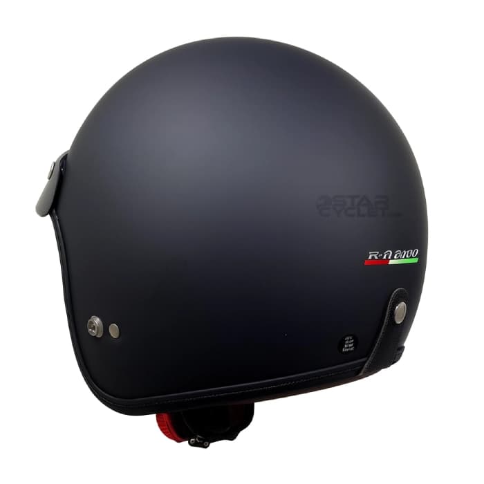 کلاه کاسکت وسپایی راپیدو مدل 859 MATT BLACK — تصویر ۵