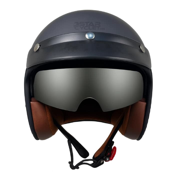 کلاه کاسکت وسپایی راپیدو مدل 859 MATT BLACK — تصویر ۳