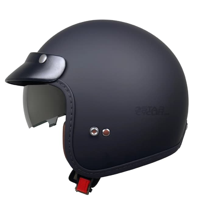 کلاه کاسکت وسپایی راپیدو مدل 859 MATT BLACK — تصویر ۲