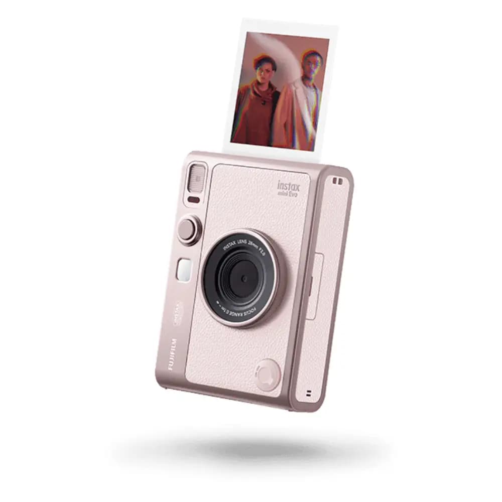 دوربين فوجی چاپ سريع fujifilm Instax Mini EVO صورتی — تصویر ۲