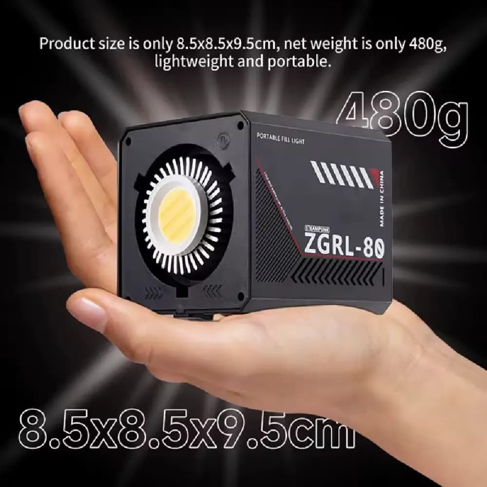 ویدئو لایت کینگ پاور King power ZGRL-80 video light — تصویر ۳