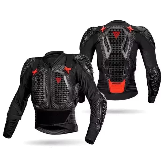 شولدر موتورسواری MOTOWOLF مدل BLACK — تصویر ۲