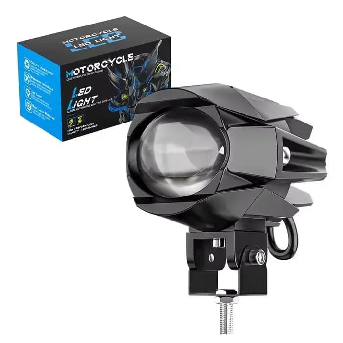 پروژکتور موتور سیکلت تک لنز مدل LED LIGHT