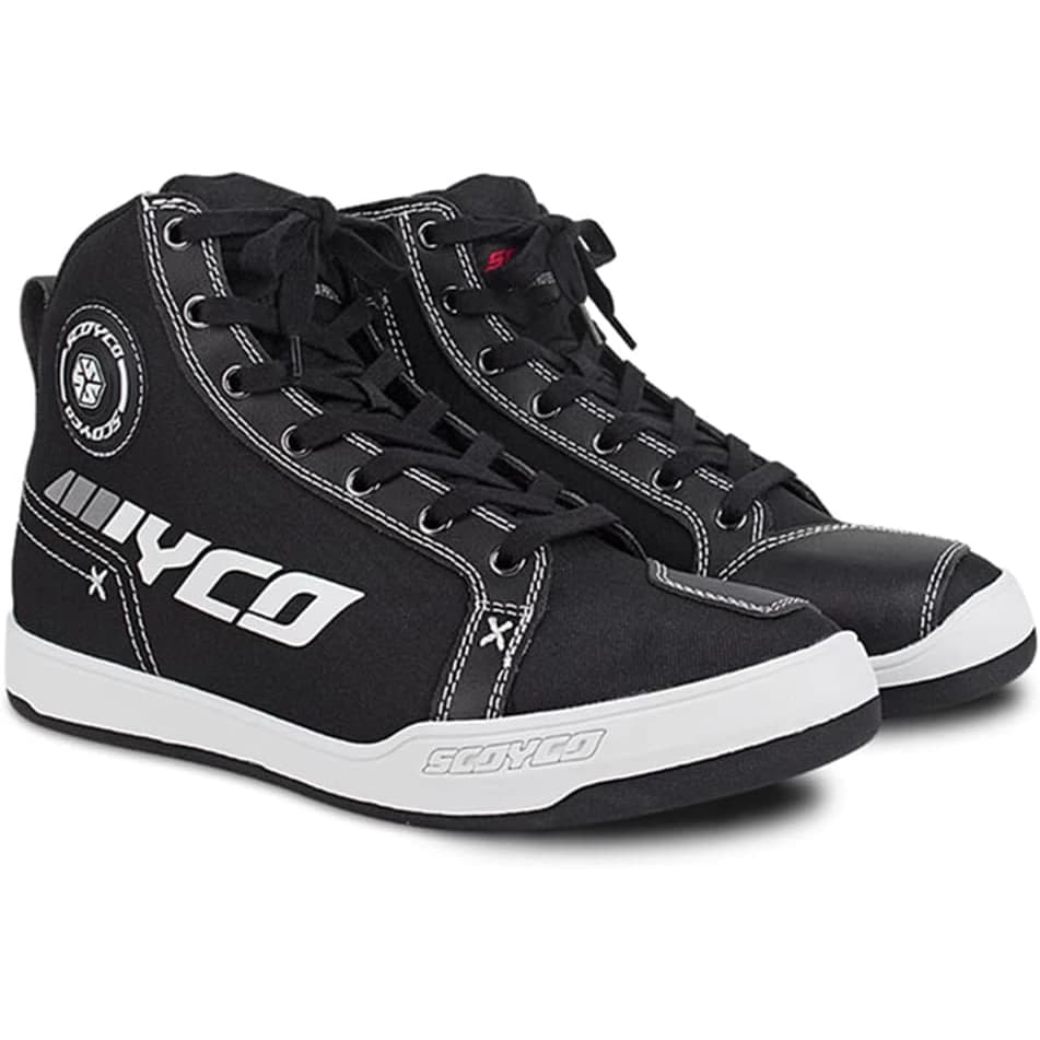 نیم بوت موتورسواری SCOYCO مدل MTP68 BLACK