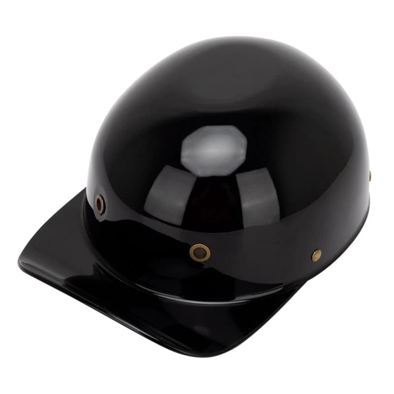 کلاه کاسکت نیمه سومان مدل 208 GLOSS BLACK