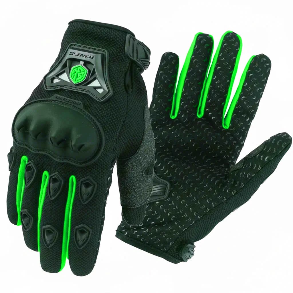 دستکش چهارفصل اسکایکو مدل MC29 BLACK GREEN