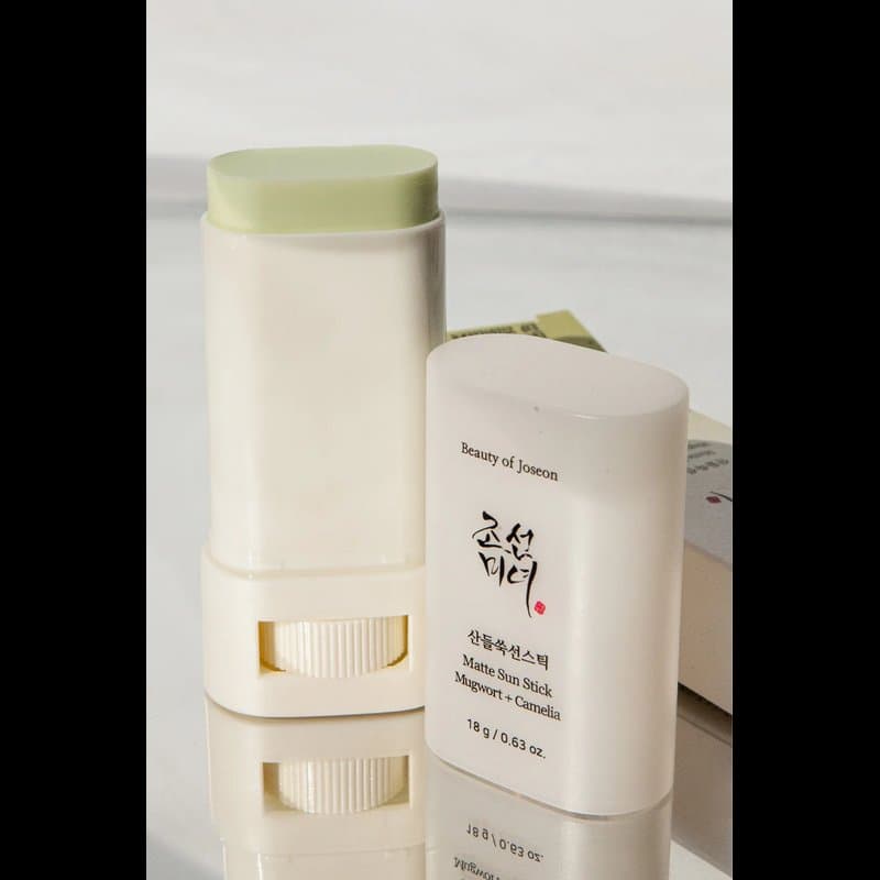 استیک ضدآفتاب مات بیوتی آف جوسان مدل Mugwort + Camelia | Beauty of Joseon Matte Sun Stick SPF50+ PA++++ — تصویر ۲