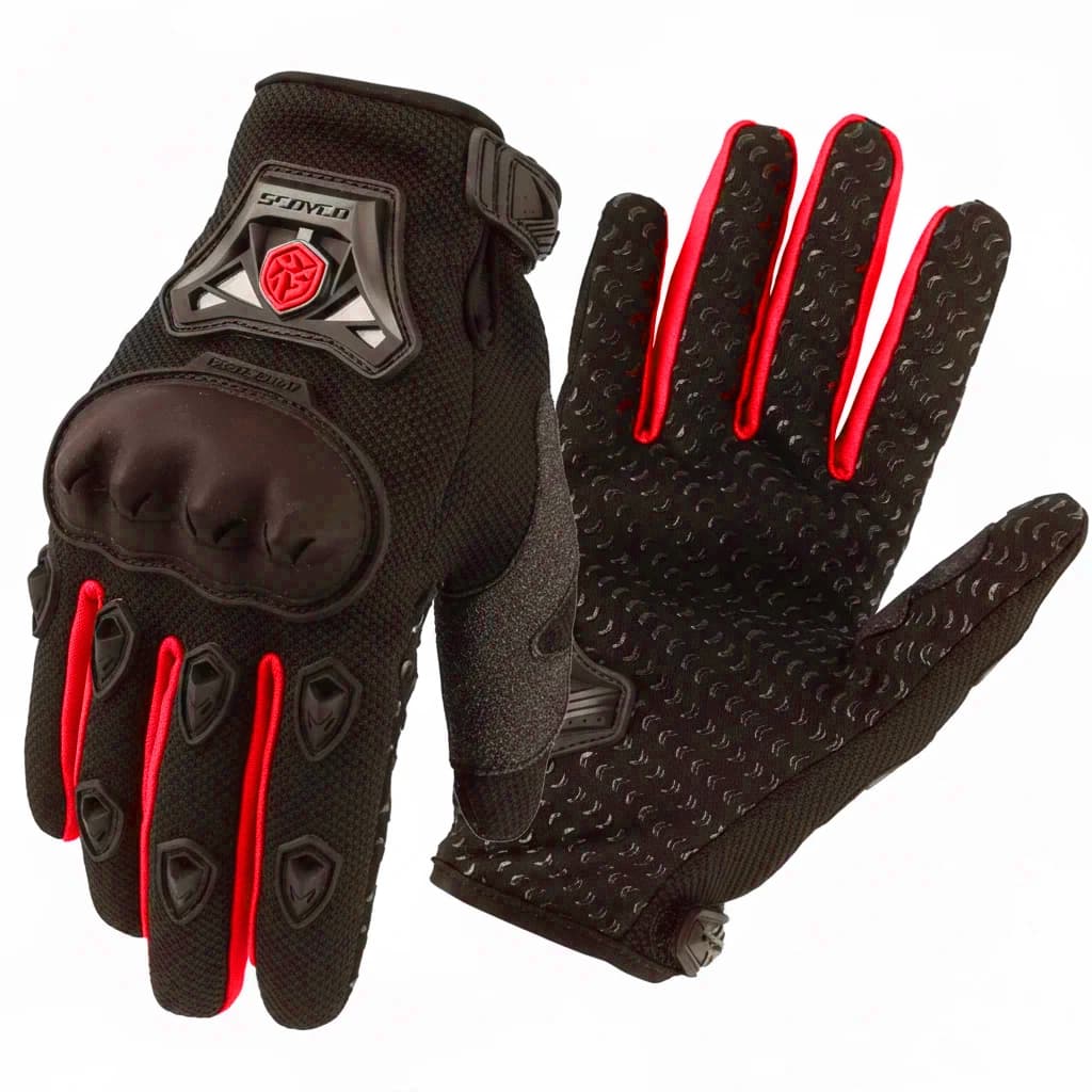 دستکش چهارفصل اسکایکو مدل MC29 BLACK RED