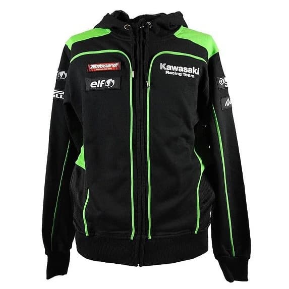 سویشرت موتور سواری کاوازاکی مدل BLACK GREEN