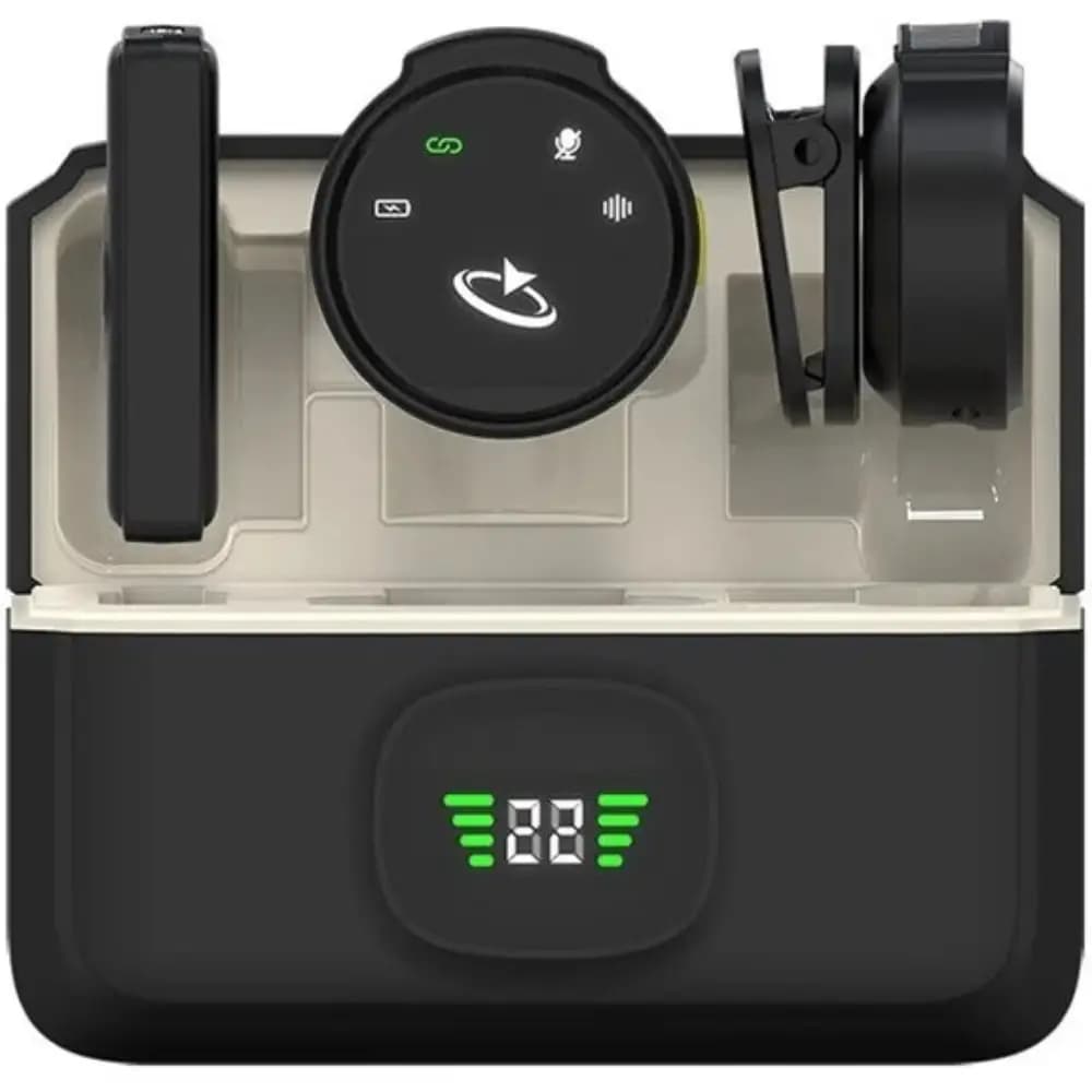 میکروفون یقه‌ای بی‌سیم گلتیج MIC02 با قابلیت حذف نویز — تصویر ۳