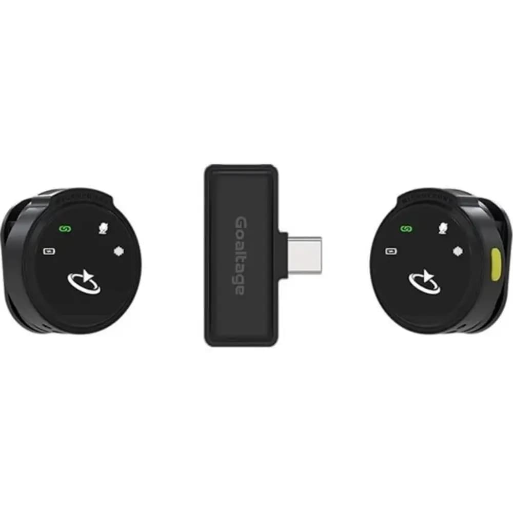 میکروفون یقه‌ای بی‌سیم گلتیج MIC02 با قابلیت حذف نویز — تصویر ۴