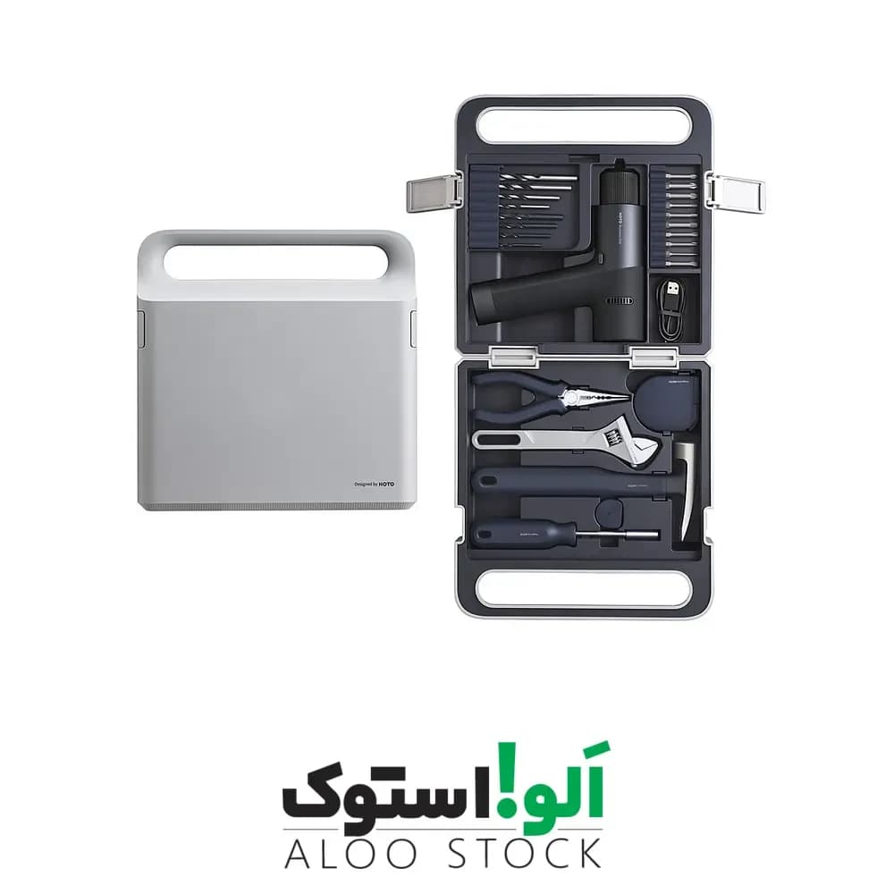 جعبه ابزار هوتو Hoto Brushless Drill Kit QWDZGJ001 — تصویر ۹
