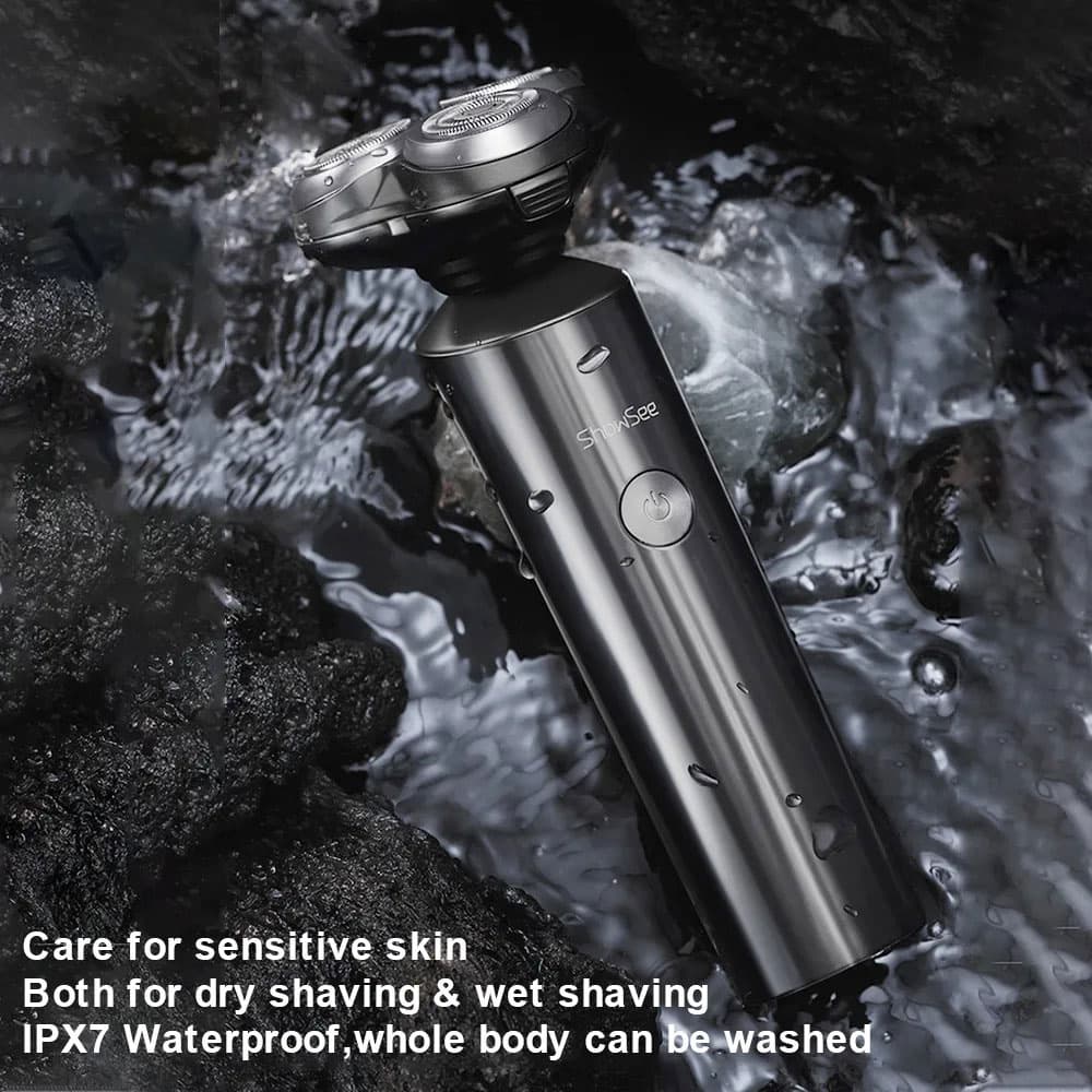 ریش‌ تراش شارژی شیائومی Xiaomi ShowSee Electric Shaver F305-GY (جعبه باز) — تصویر ۳