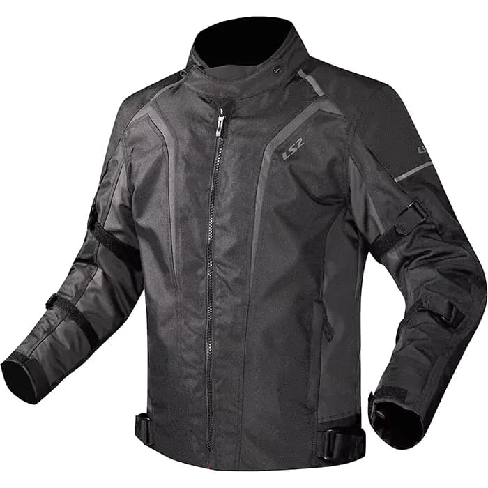 کاپشن چهارفصل موتور سواری ال اس 2 مدل SEPANG BLACK GRAY