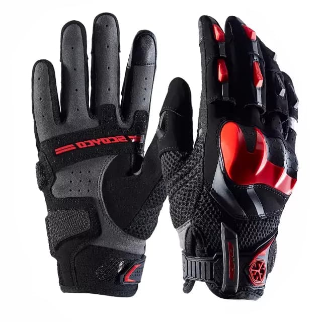 دستکش چهارفصل اسکایکو مدل MC117W black red