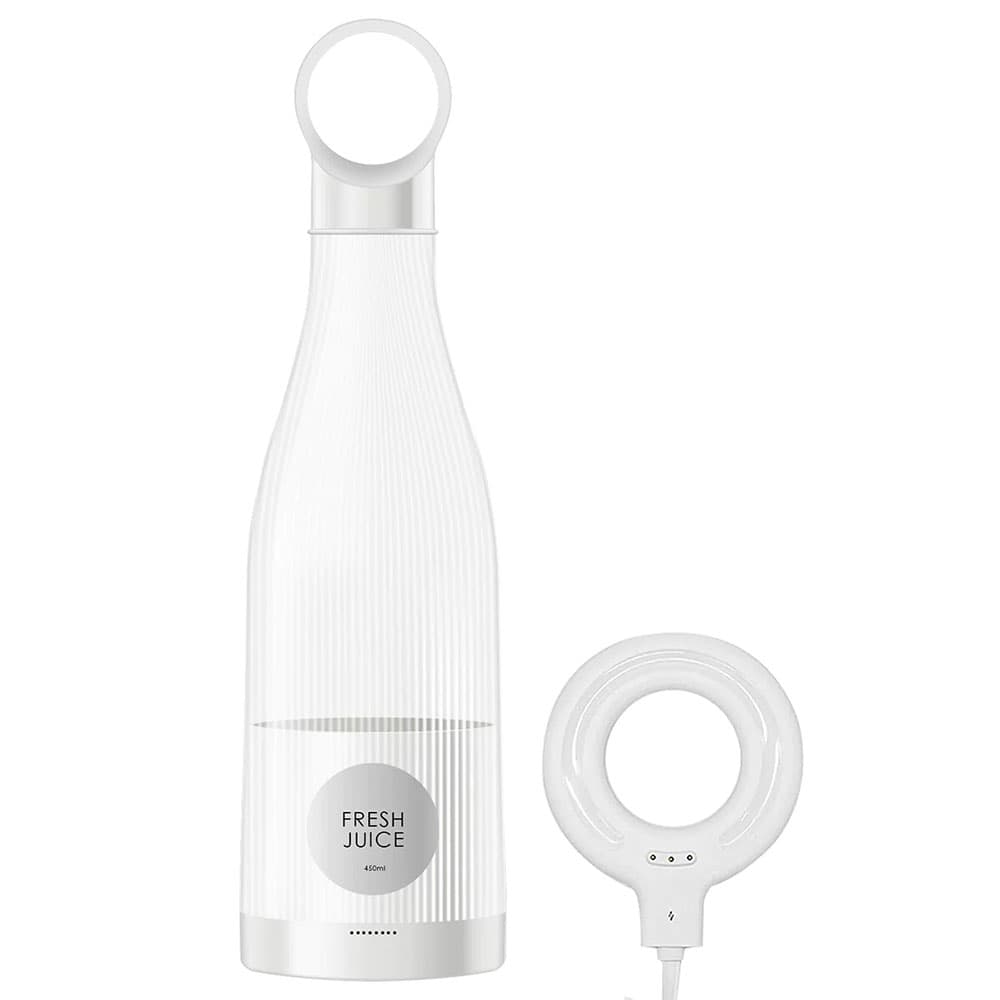 بطری مخلوط کن قابل حمل Fresh Juice Bottle Blender 450ML V4 (جعبه باز) — تصویر ۵