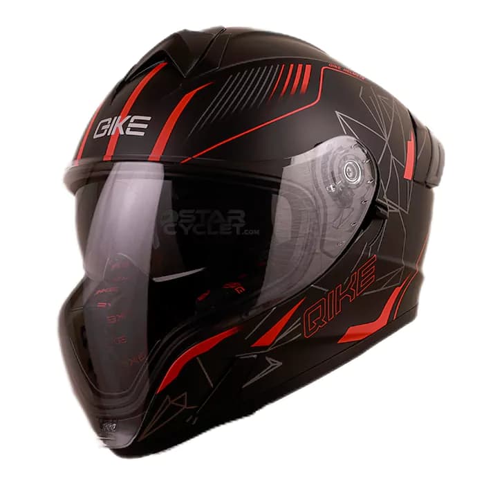 کلاه کاسکت فک ثابت ردلاین QIKE مدل MATT BLACK