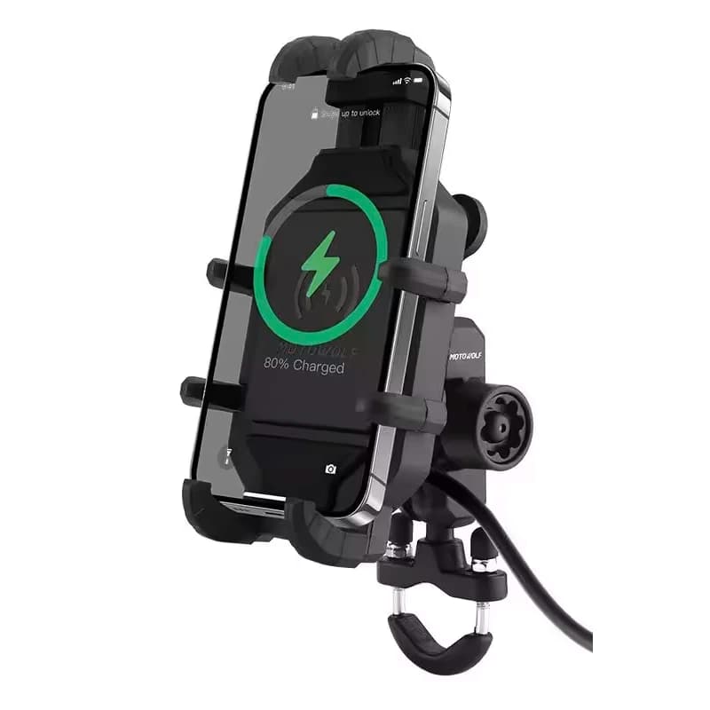 هولدر موبایل شارژ وایرلس MOTOWOLF مدل MDL2827 BLACK