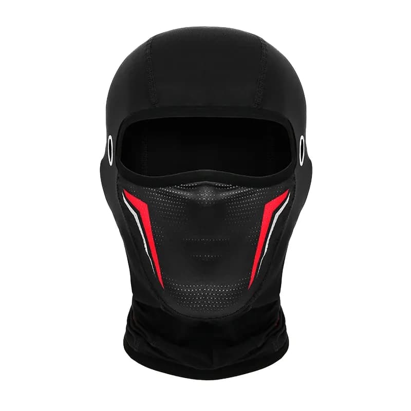 فیس پارچه ای موتو ولف مدل جاعینک دار Black RED