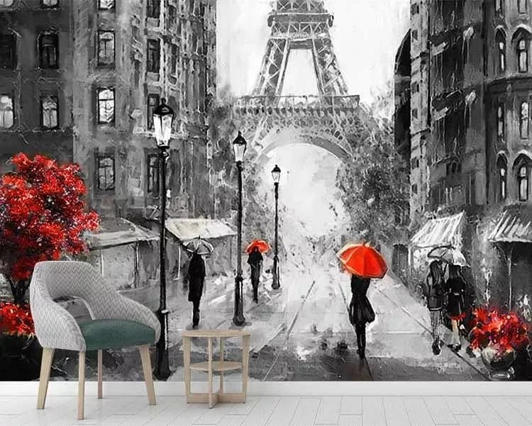 پوستر دیواری نقاشی پاریس — تصویر ۲