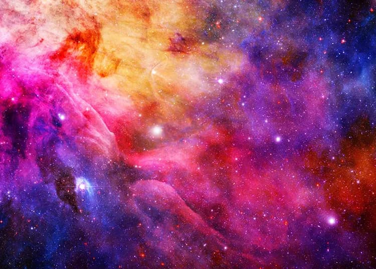 پوستر سه بعدی طرح کهکشان