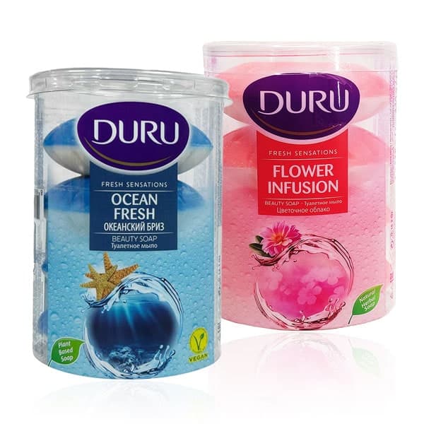 صابون دورو لیوانی (Duru ) 4 عددی حجم 400 میل