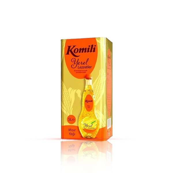 روغن ذرت کومیلی اصلی ترکیه 5 لیتری