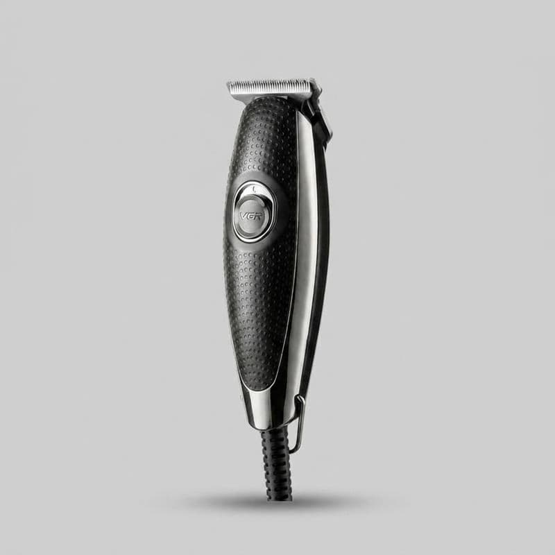 ماشین اصلاح موی سر و صورت وی جی ار مدل V – 099 با تیغه استیل ضد زنگ، قابلیت تنظیم سرعت، موتور قدرتمند، 3 سری مختلف، 5