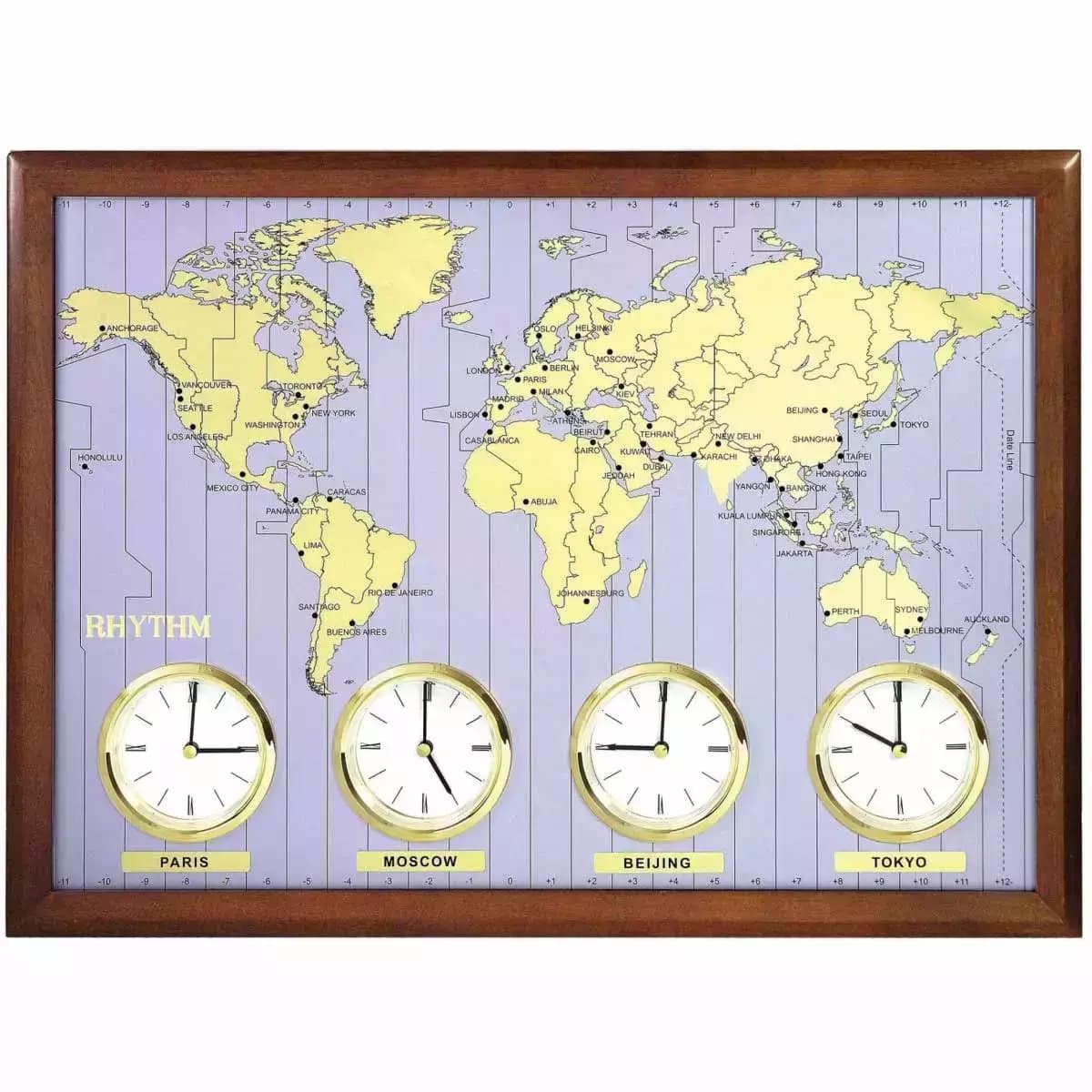 ساعت دیواری ریتم مدل CMW902NR06