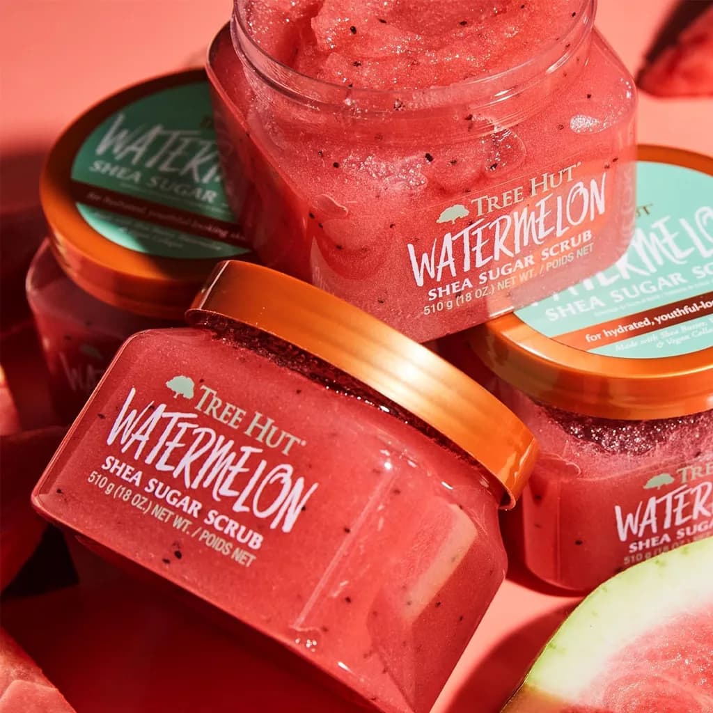 اسکراب بدن شکری تری هات مدل watermelon حجم 510گرم — تصویر ۵