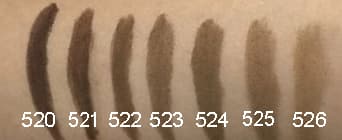 پودر ابرو لچیک شماره 524 رنگ قهوهای شکلاتی — تصویر ۴