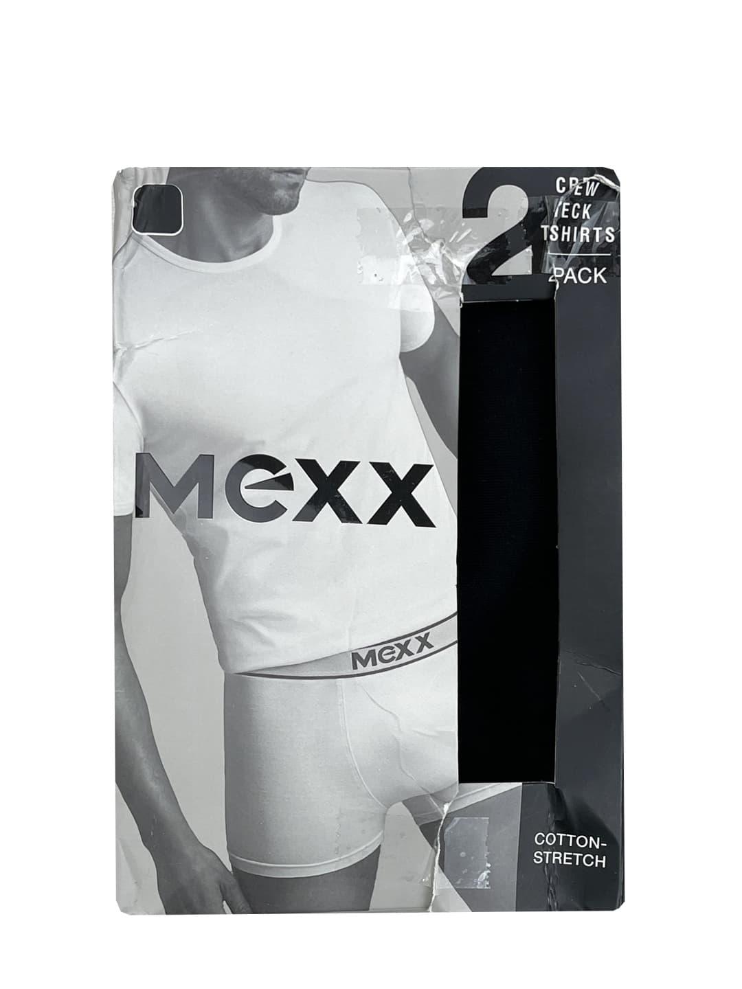 تیشرت نخی مردانه مشکی برند Mexx کد A2431 — تصویر ۲