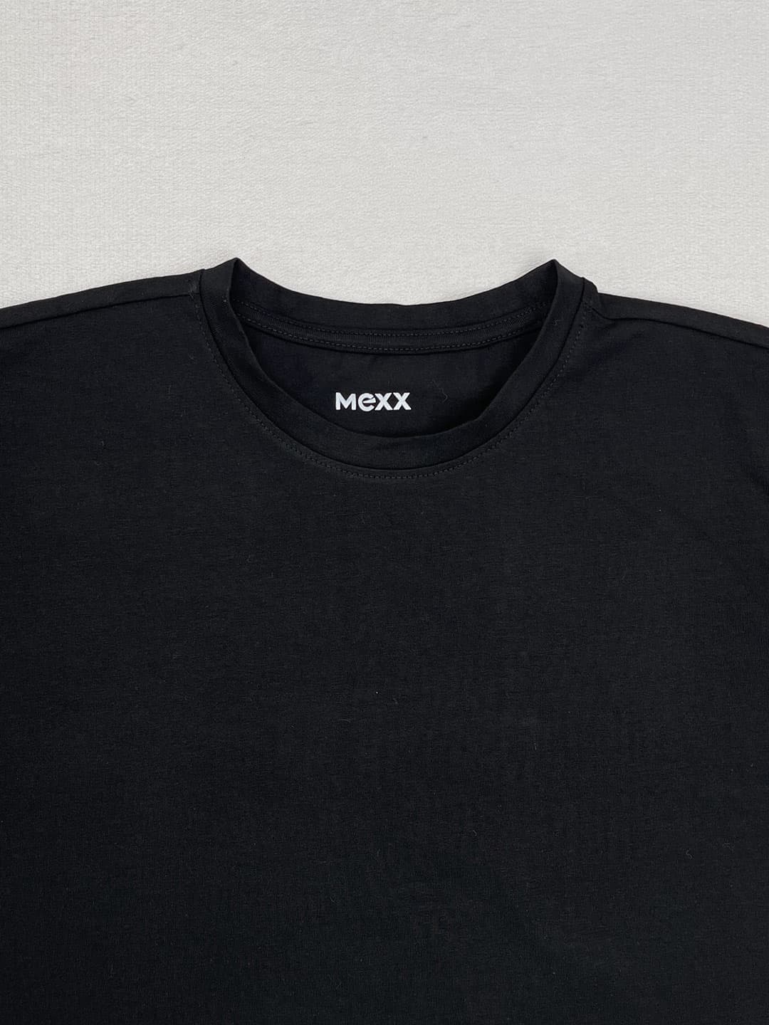 تیشرت نخی مردانه مشکی برند Mexx کد A2431 — تصویر ۳
