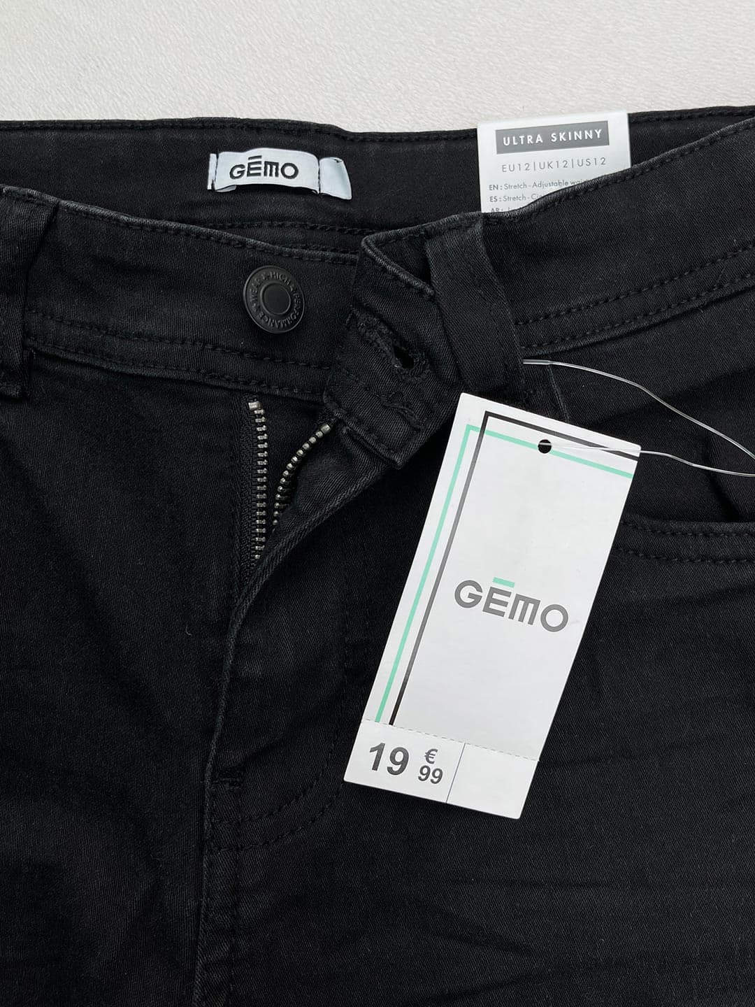 شلوار جین بچگانه سوپر اسکینی برند Gemo کد A2469 — تصویر ۵