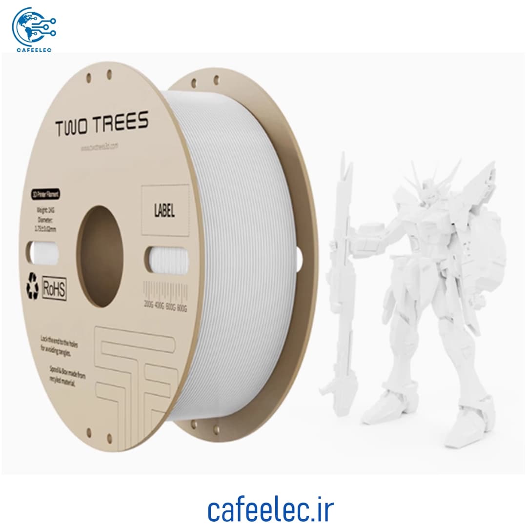فیلامنت PETG سفید (1 کیلو گرم)