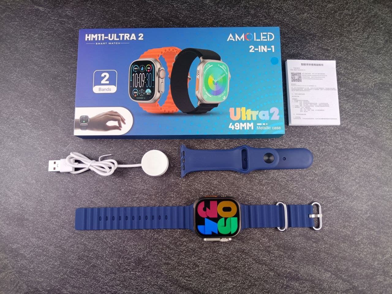 ساعت هوشمند HM11-ULTRA 2 AMOLED