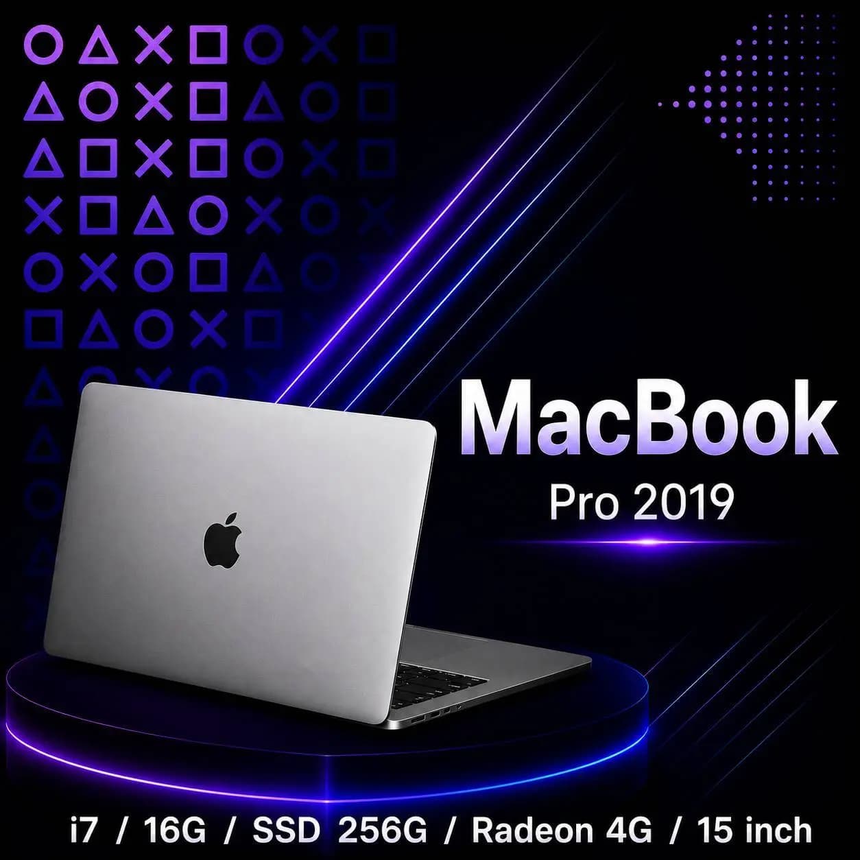 لپ تاپ APPLE MacBook Pro 2019 256