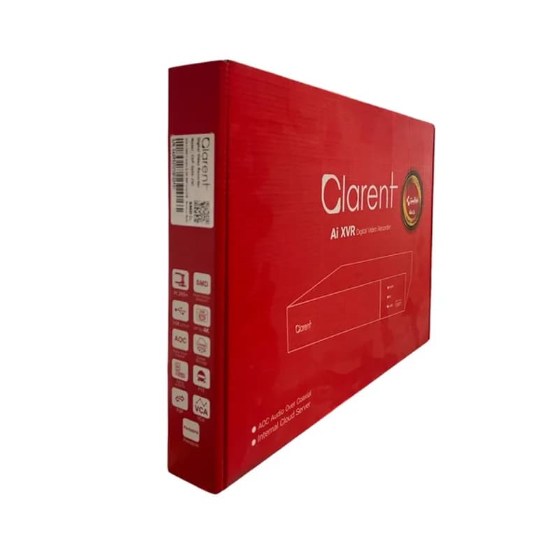 ضبط‌کننده ویدیویی NVR کلارنت مدل CNP-8810i1-4K، 10 کانال 4K — تصویر ۲