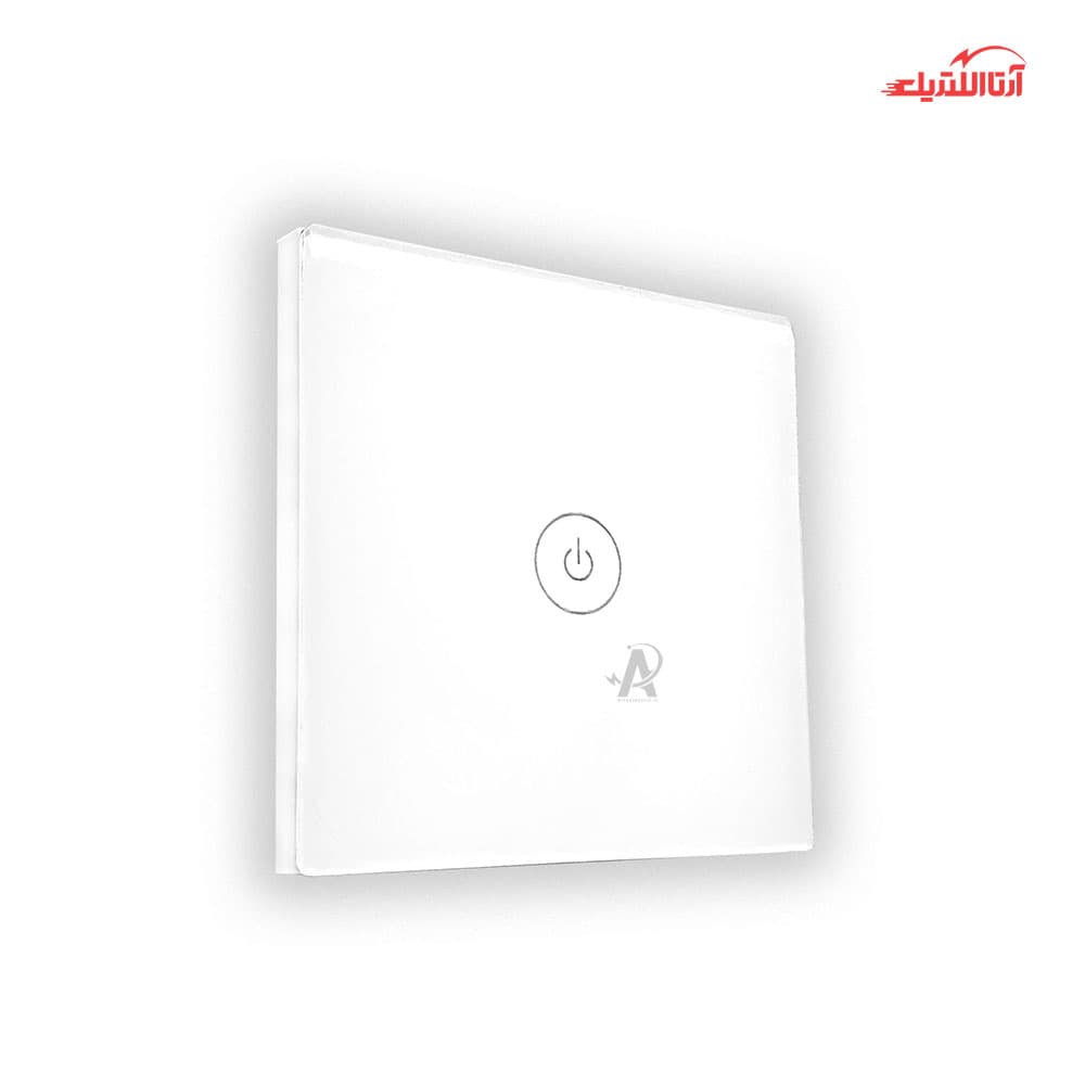 کلید لمسی هوشمند تک پل WiFi و RF آسانه مدل زمرد کد NP-S11 — تصویر ۲