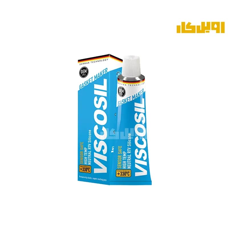 چسب واشرساز کاسپین مدل ویسکوسیل وزن 85 گرم