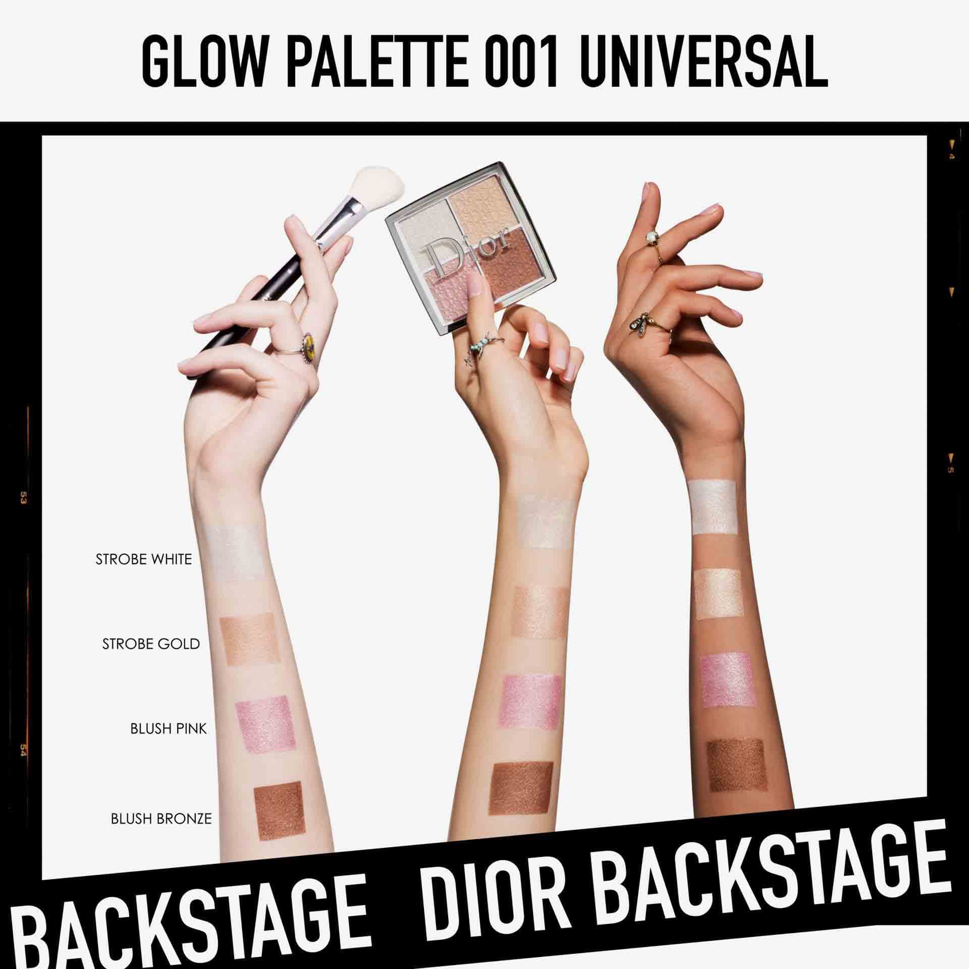 پالت رژگونه و هایلایتر دیور DIOR مدل بک استیج 001 Universal — تصویر ۳