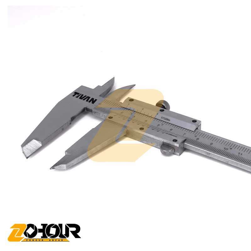 کولیس معمولی سایز 300 میلیمتری تیوان مدل Tivan C30 — تصویر ۴