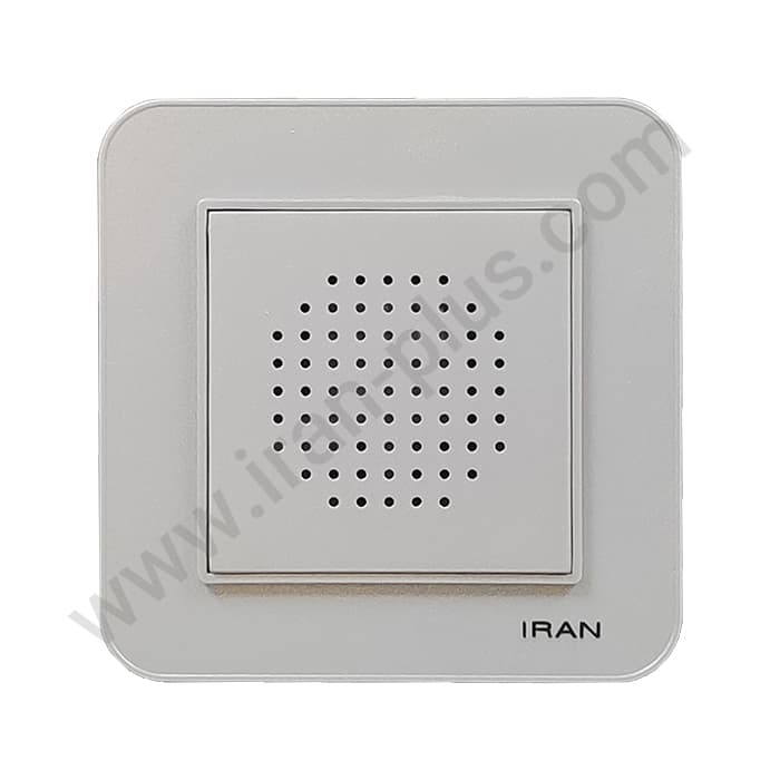 زنگ دینگ دانگ مدل ارس نقره ای