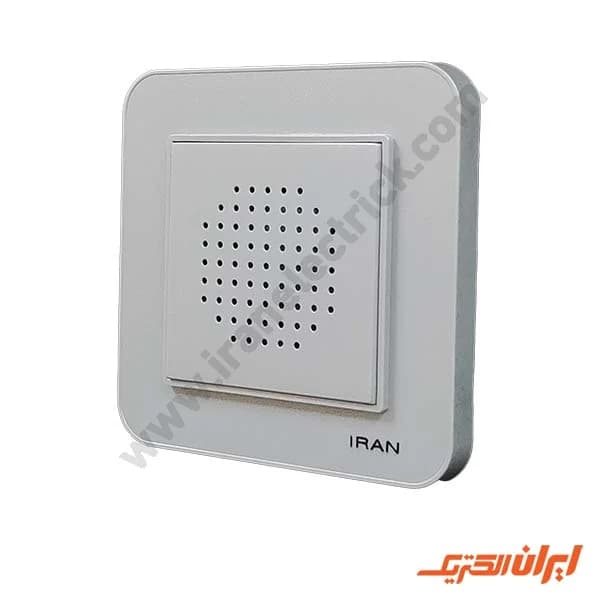 زنگ دینگ دانگ مدل ارس نقره ای — تصویر ۳