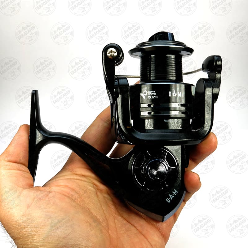 چرخ ماهیگیری دام D.A.M مدل Quick FIGHTER PRO METAL 330 FD اسپول یدک — تصویر ۴