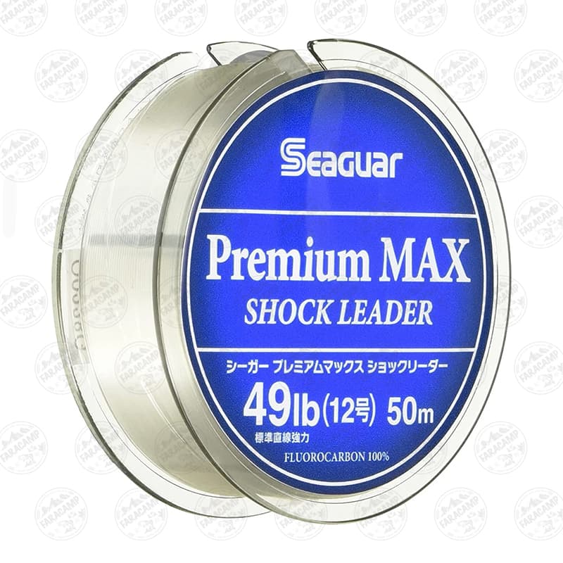 نخ ماهیگیری ریسه سیگوار فلوروکربن پریمیوم مکس ۵۰ متر سایز ۰.۵۲،SEAGUAR Rremium MAX 0.52,19KG — تصویر ۵