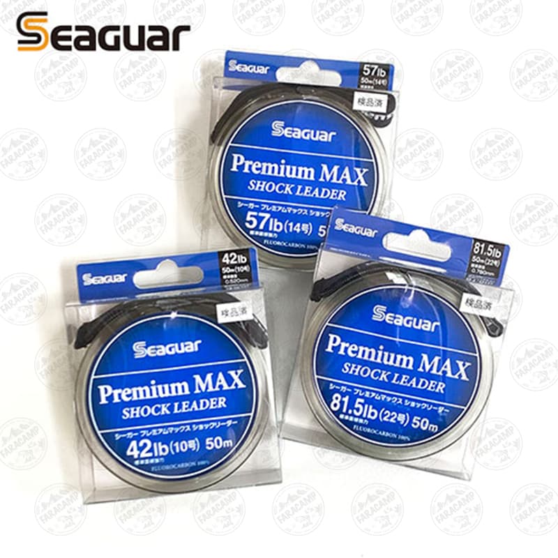 نخ ماهیگیری ریسه سیگوار فلوروکربن پریمیوم مکس ۵۰ متر سایز ۰.۵۲،SEAGUAR Rremium MAX 0.52,19KG — تصویر ۶