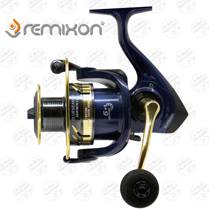 چرخ ماهیگیری رمیکسون مدل Remixon BLUE SEA 6000