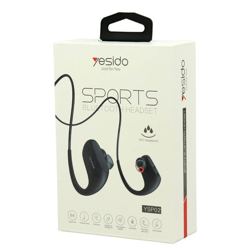 هندزفری بلوتوث گردنی یسیدو مدل YESIDO YSP02 SPORTS Wireless Headset — تصویر ۸